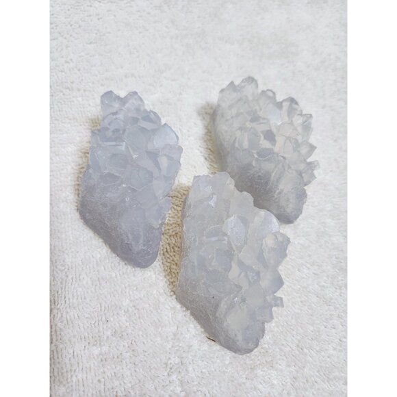 Lavender Essential Oil Gemstone Soap Set: Handmade Glycerin Bars - Picture 9 of 10